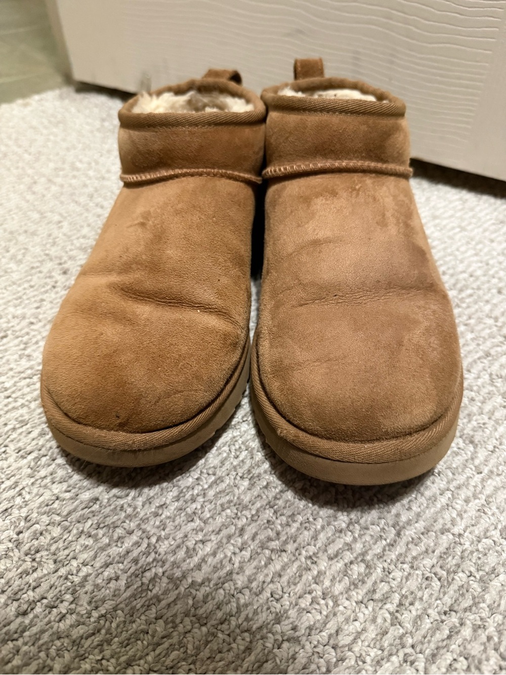 UGG Classic Ultra Mini Boots in Chestnut